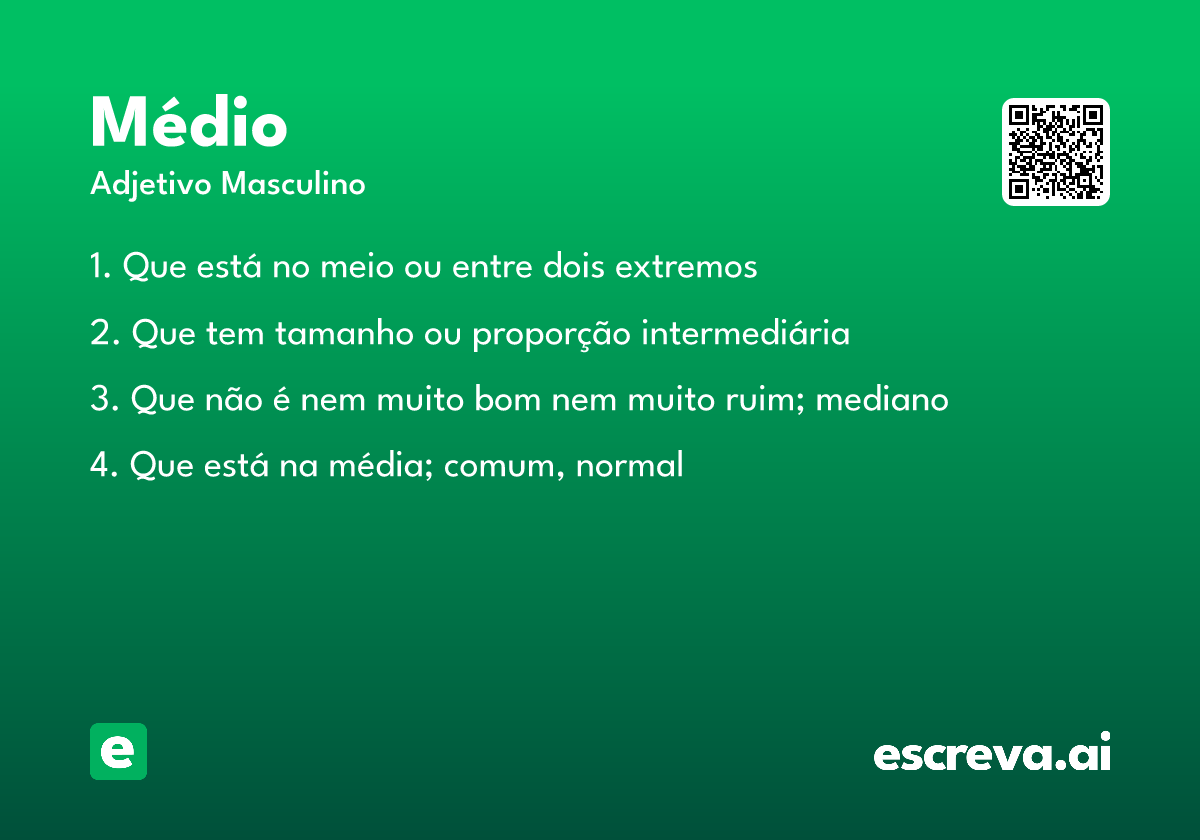 médio