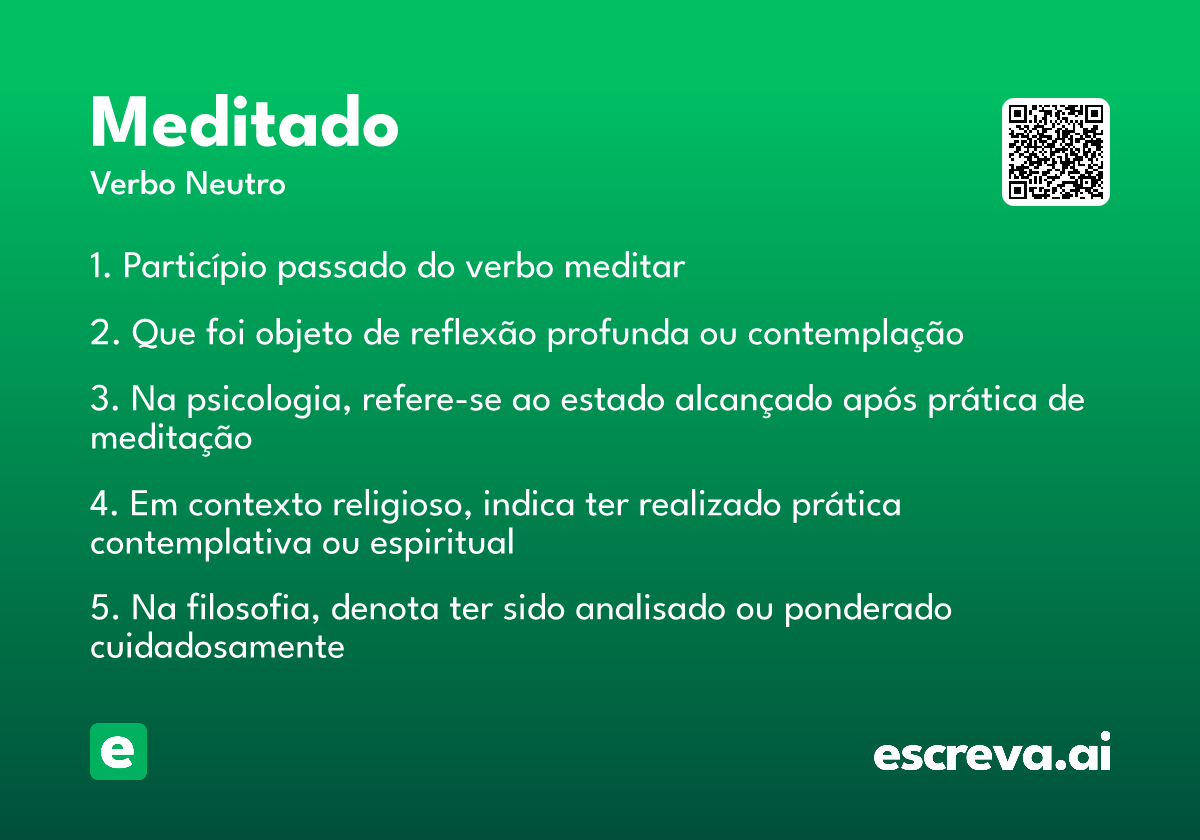 meditado