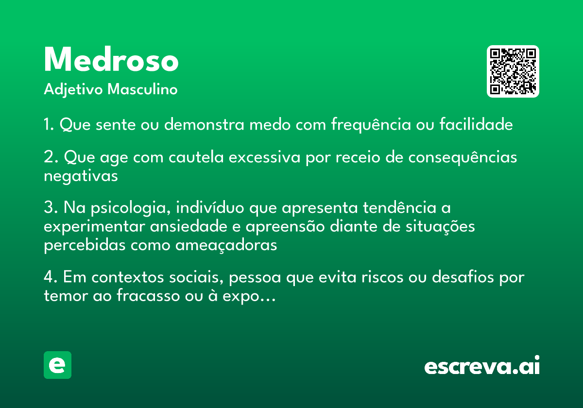 medroso