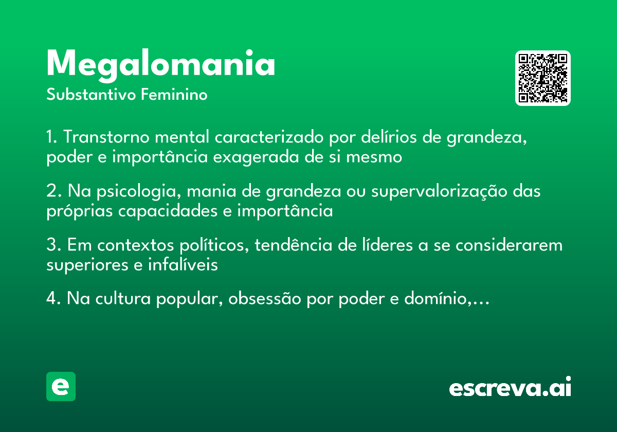 megalomania