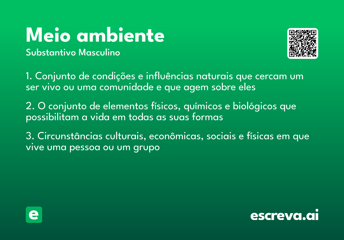 meio ambiente