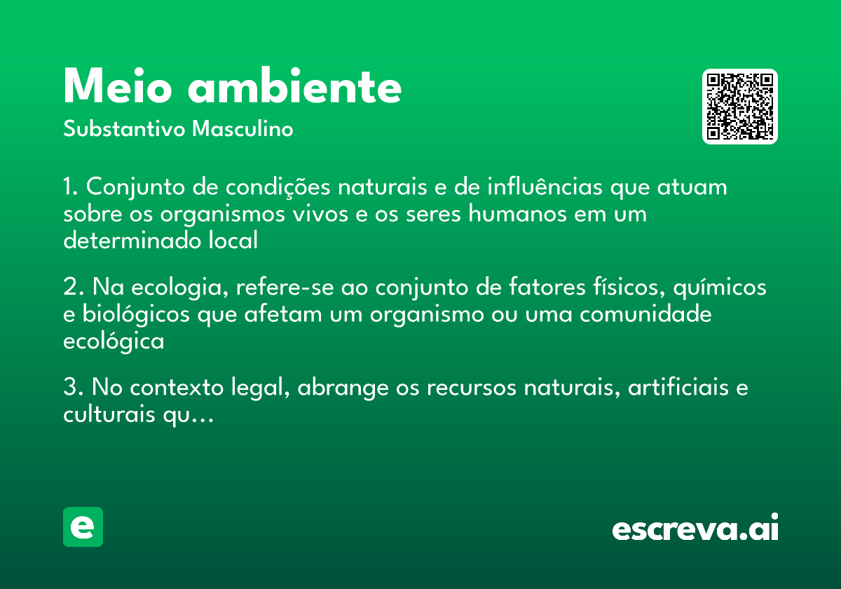 meio ambiente