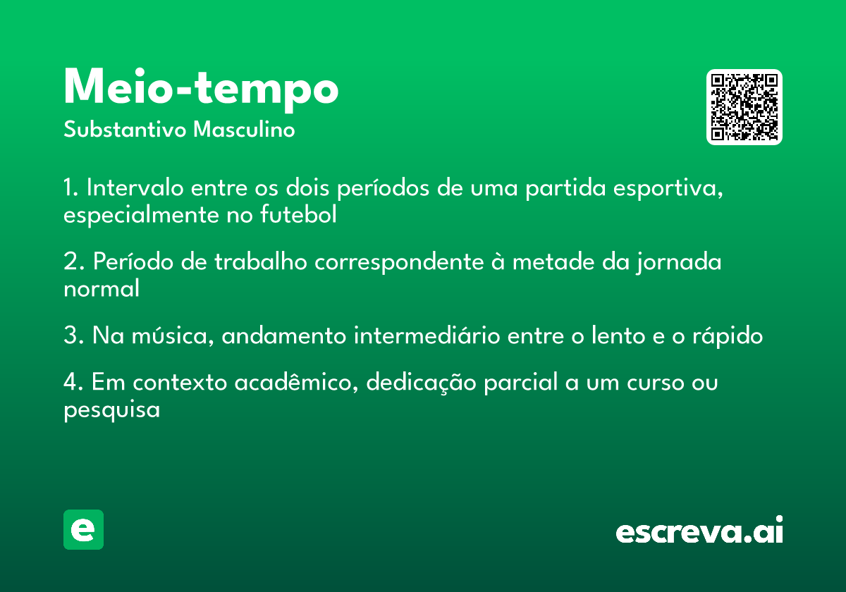meio-tempo