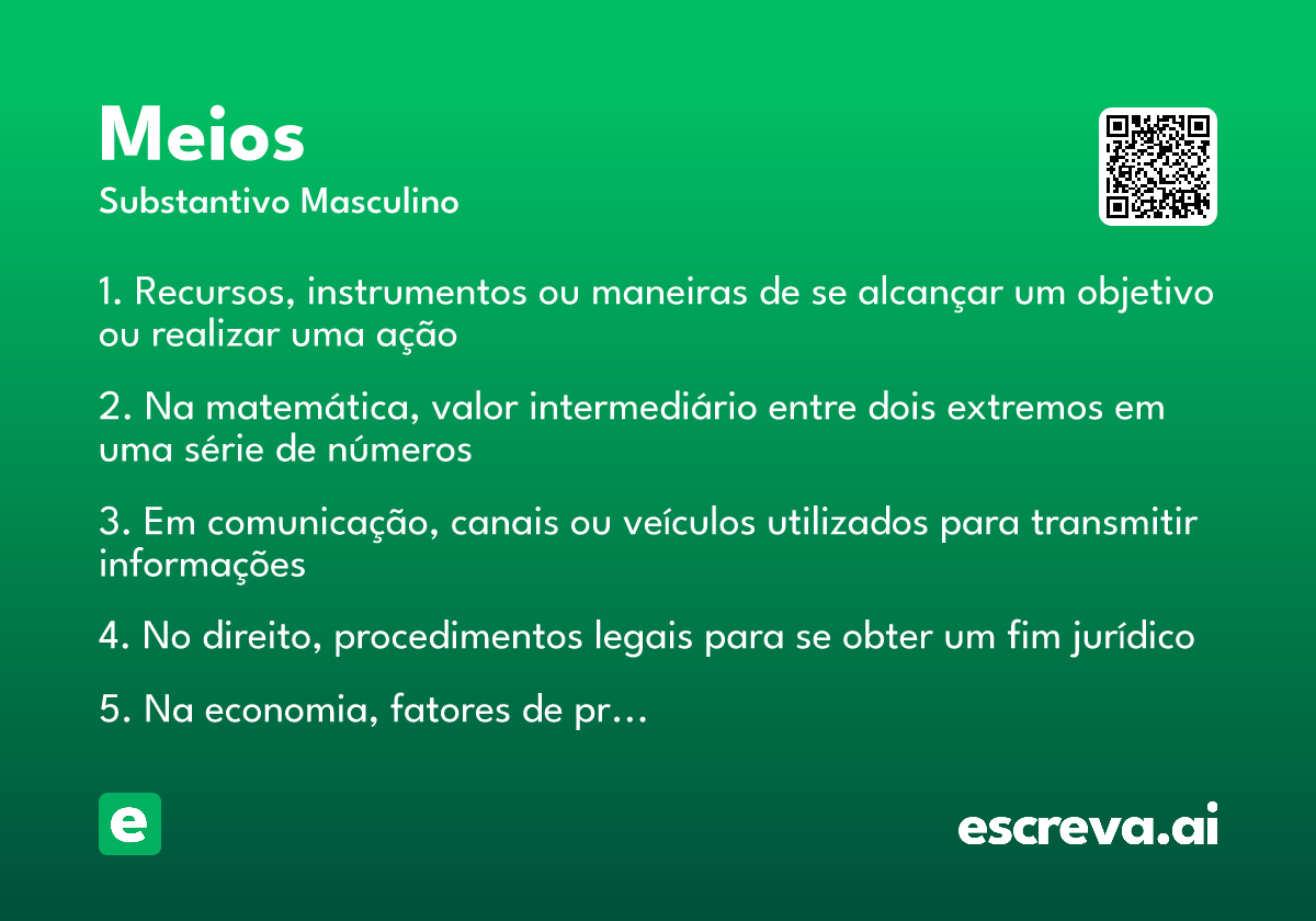 meios
