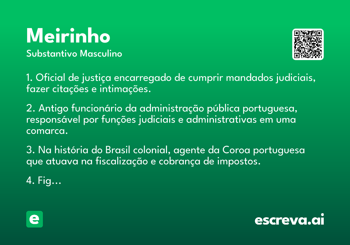 meirinho