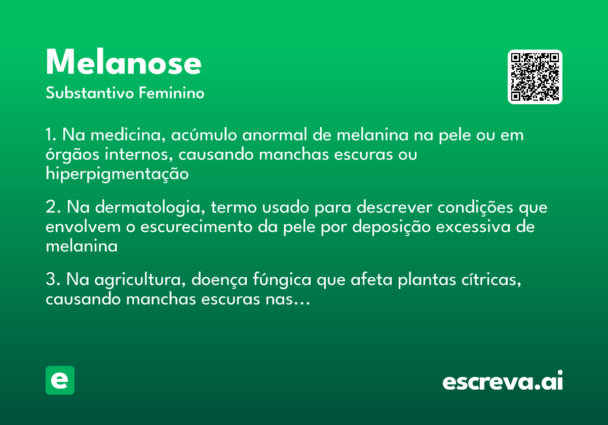 melanose