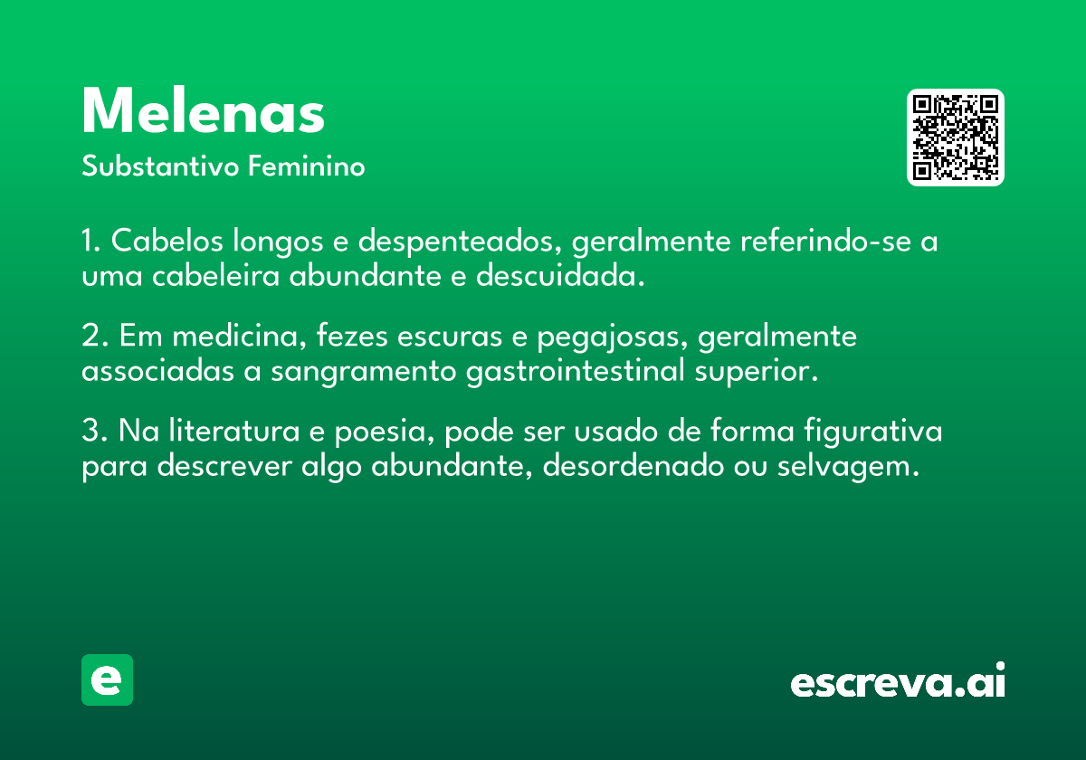 melenas