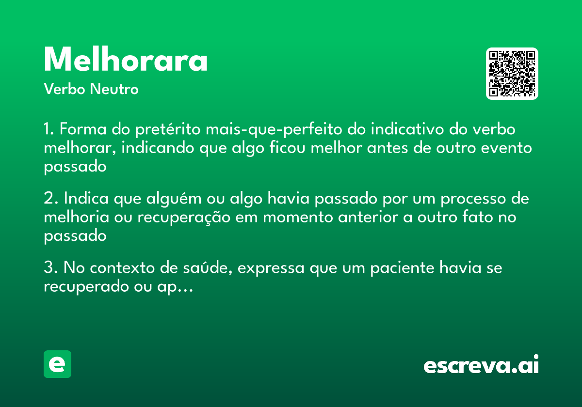 melhorara