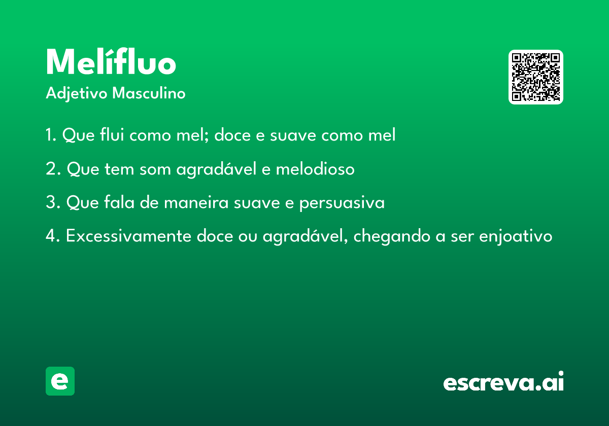 melífluo