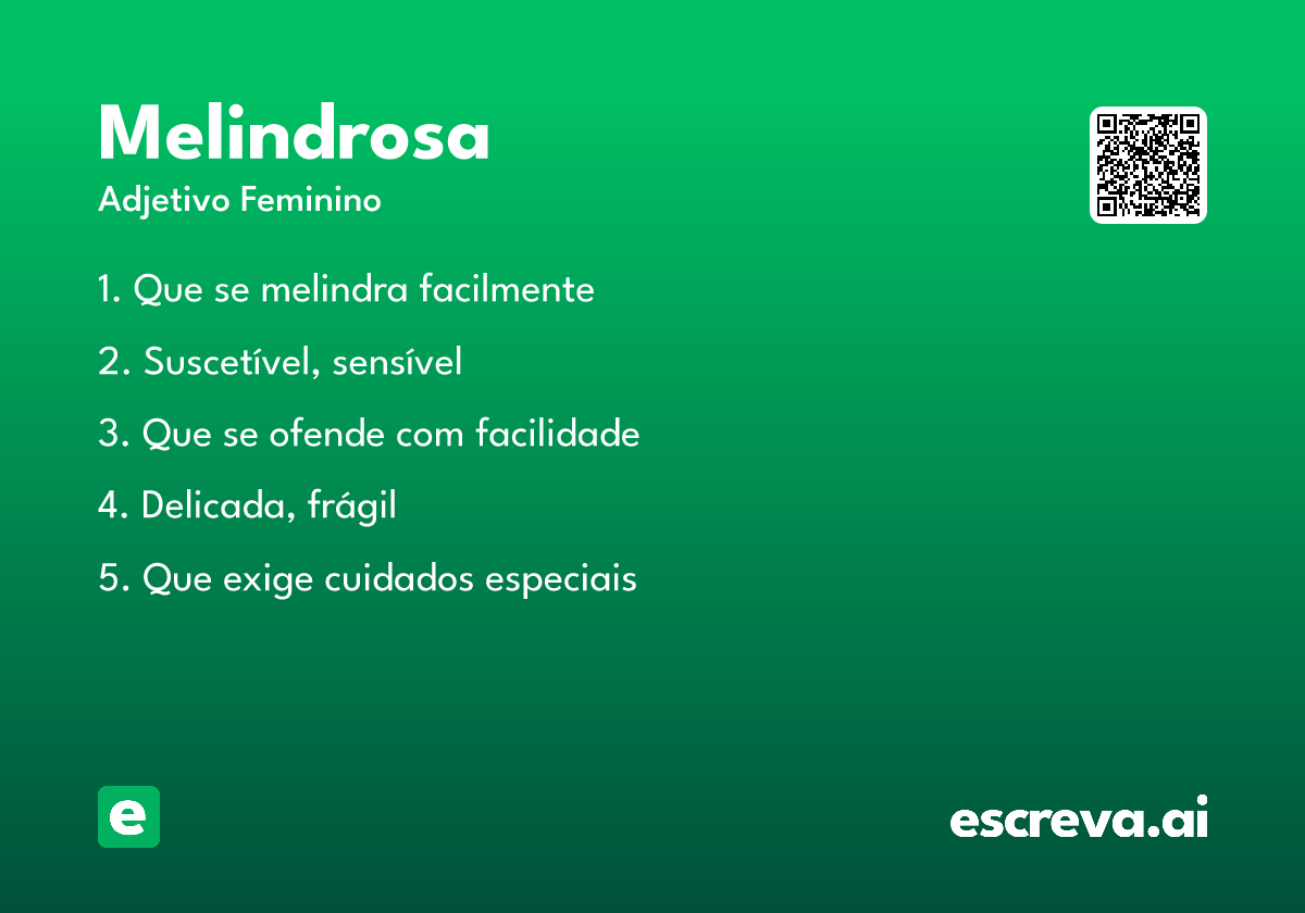 melindrosa