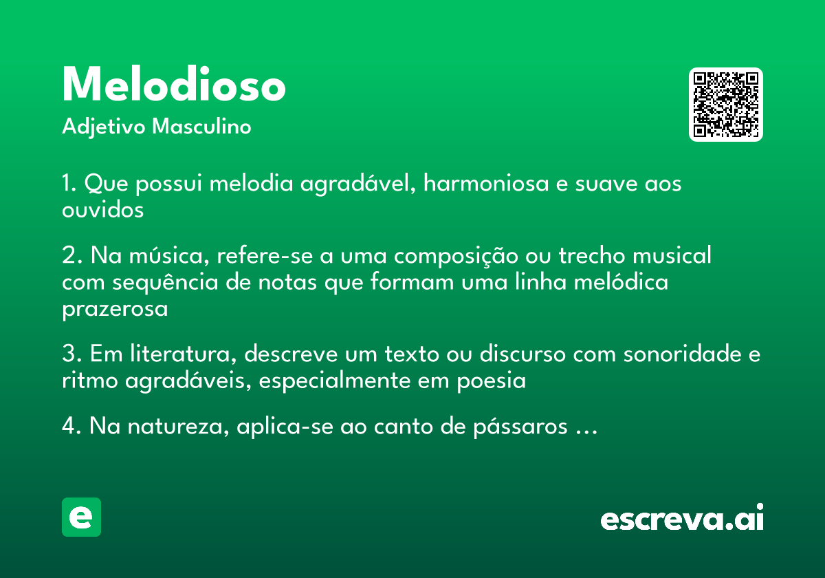 melodioso