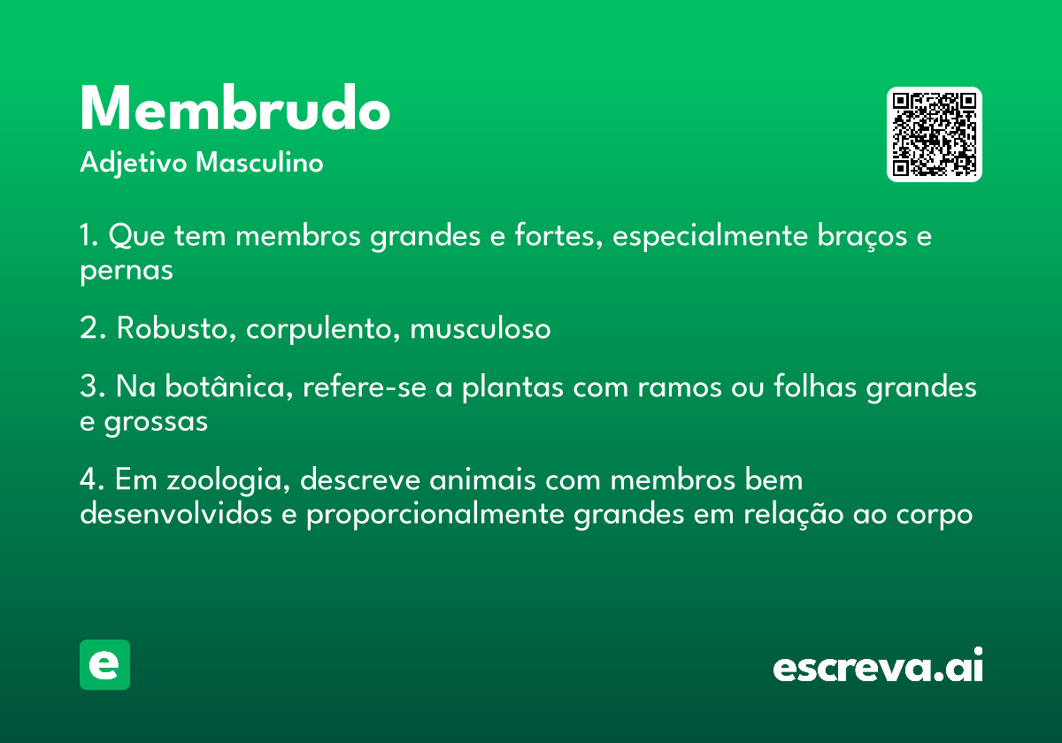 membrudo