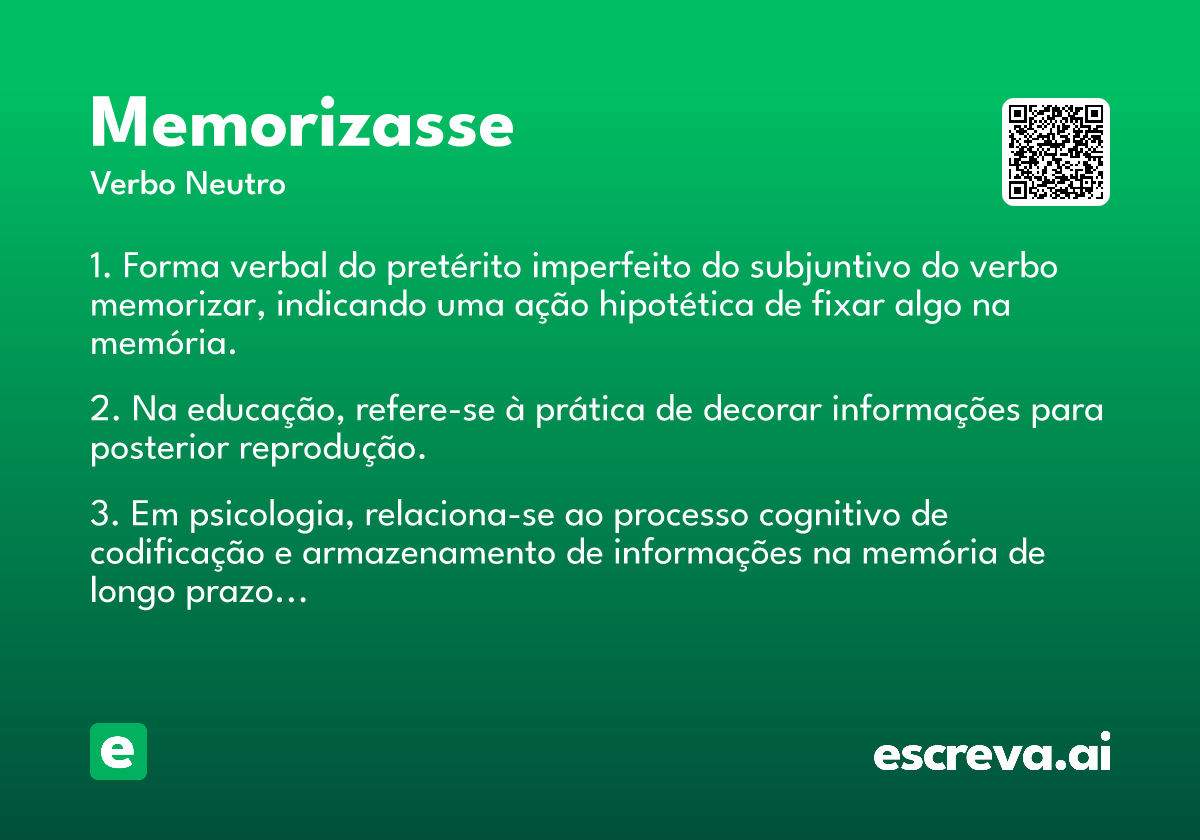 memorizasse