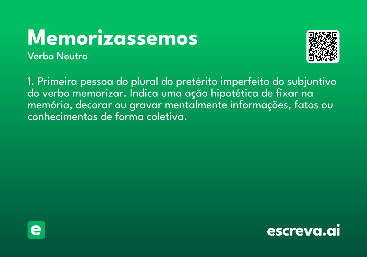 memorizassemos