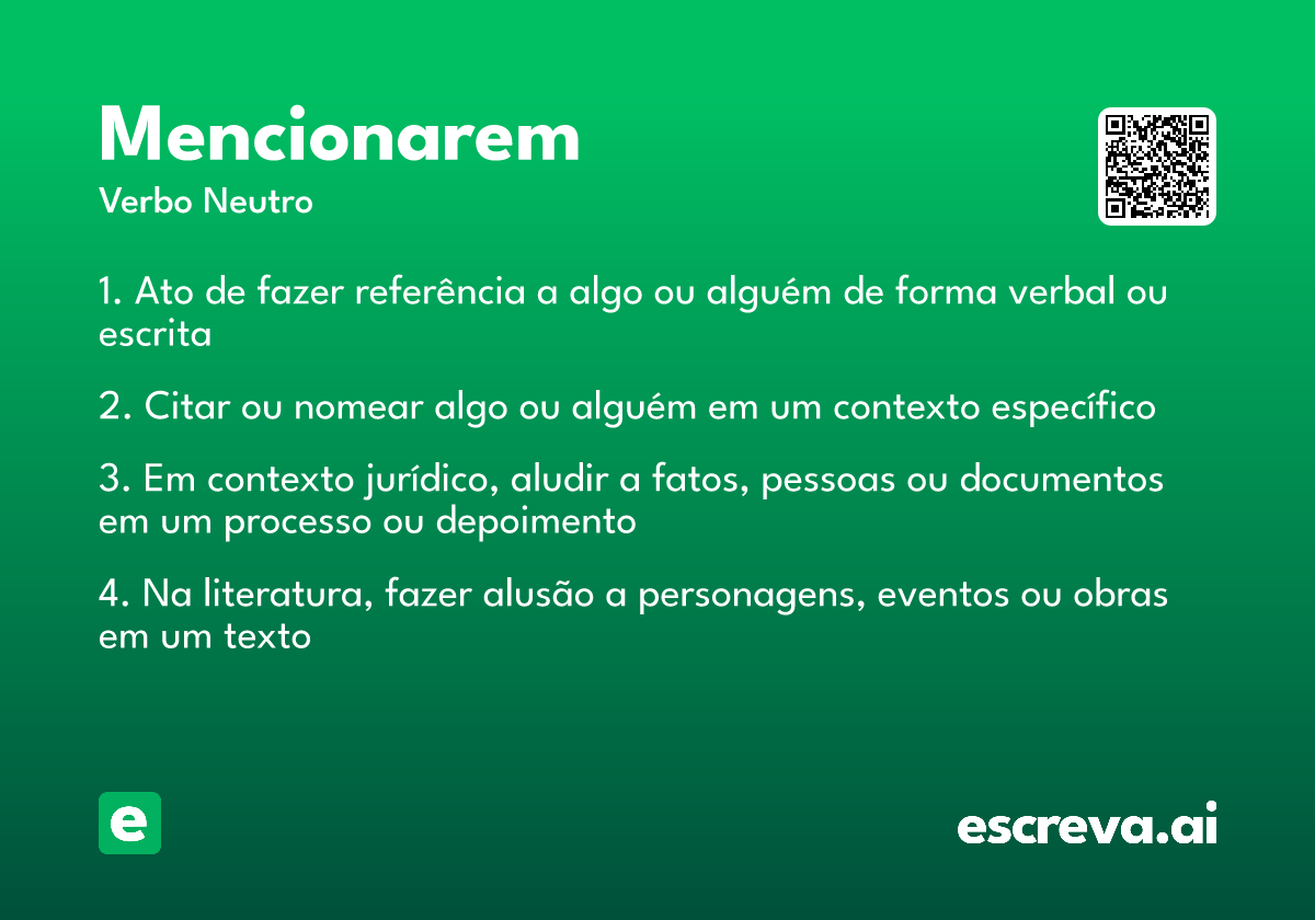 mencionarem