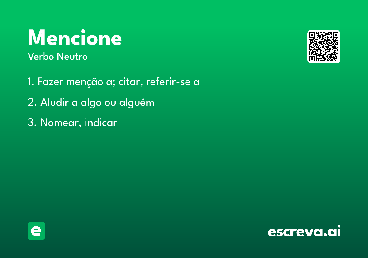 mencione