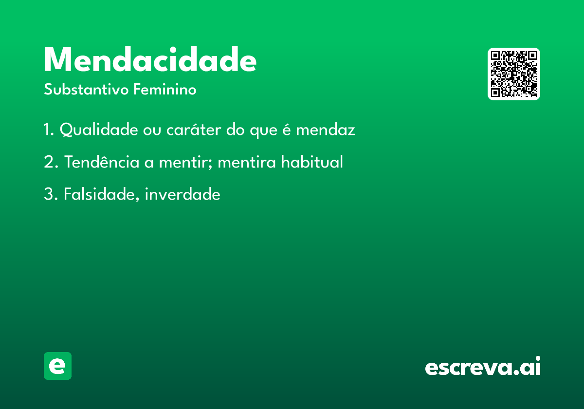 mendacidade