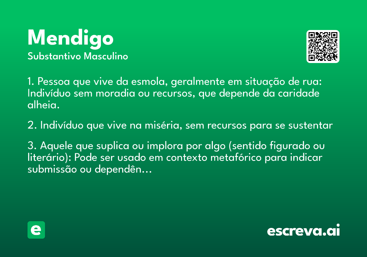 mendigo