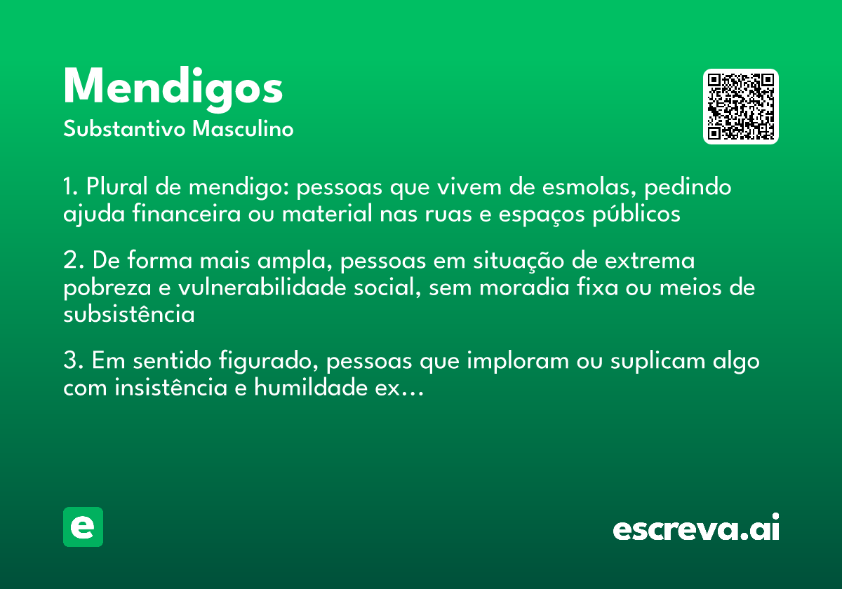 mendigos