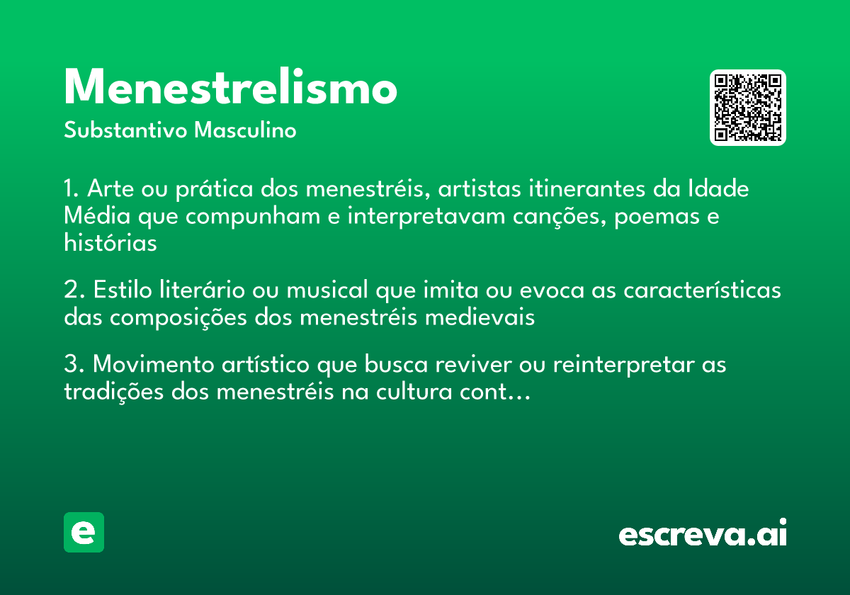 menestrelismo