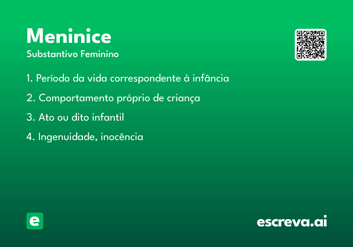 meninice