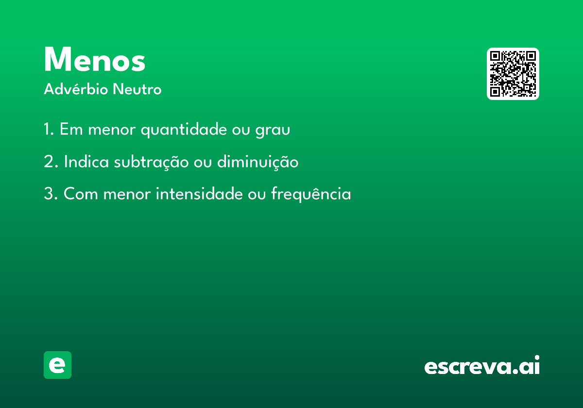 menos