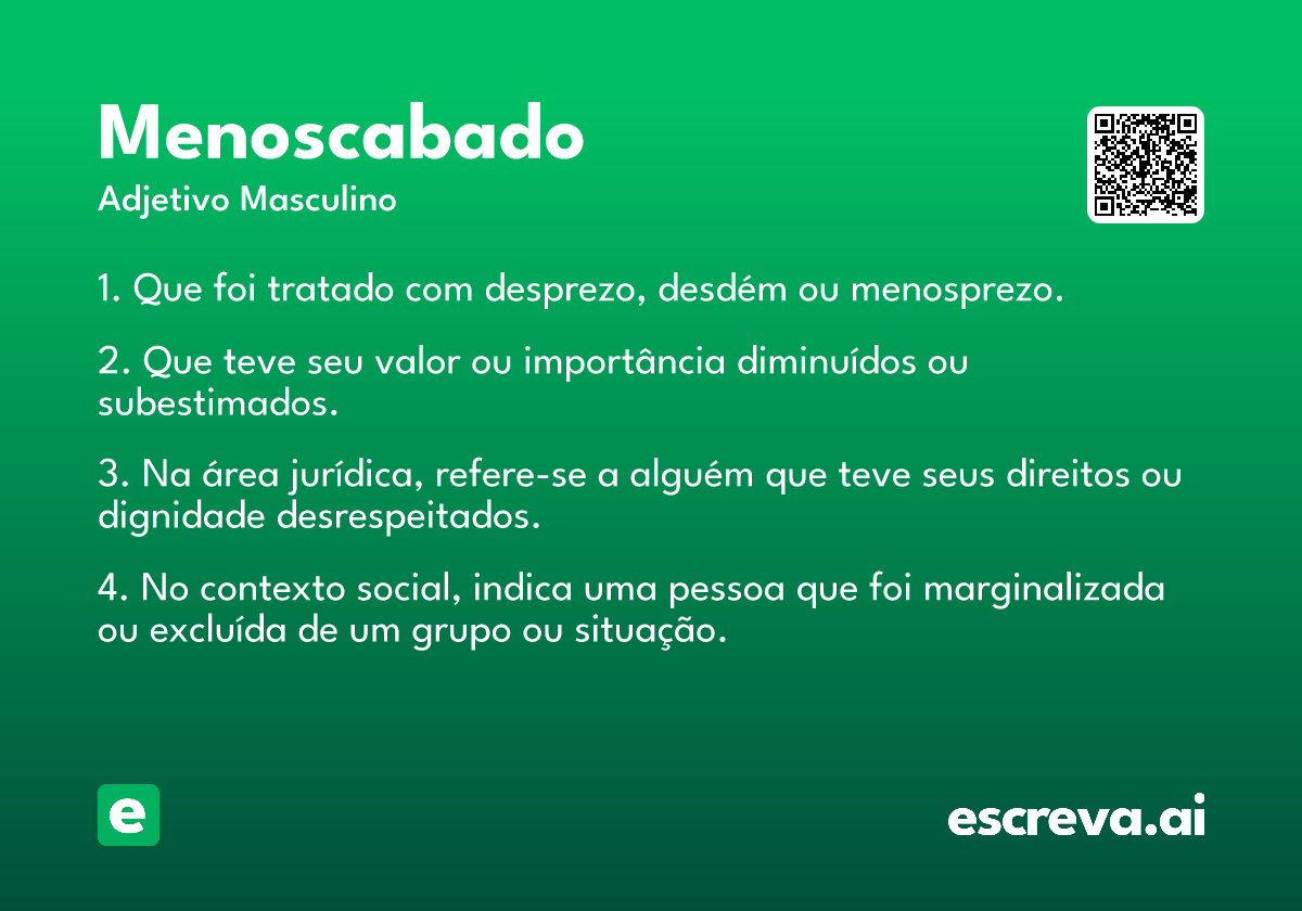 menoscabado