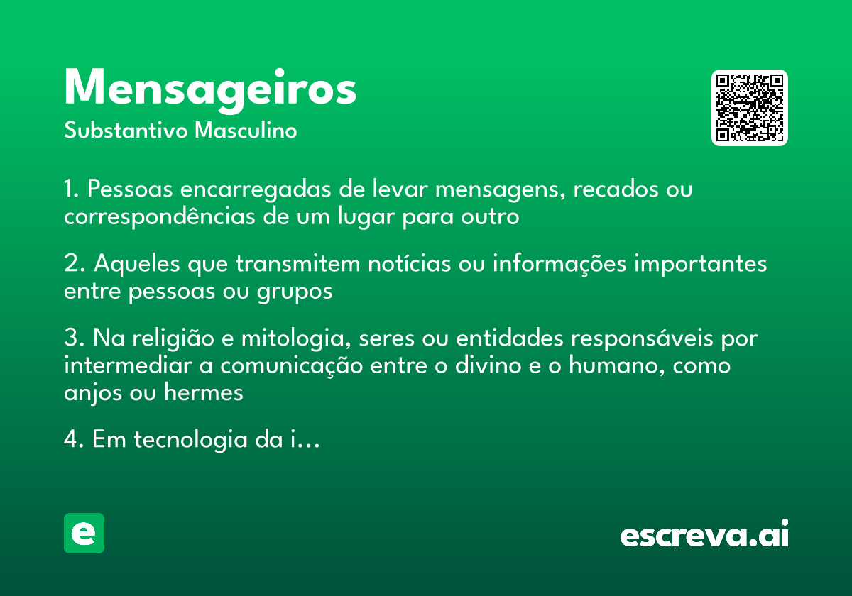 mensageiros