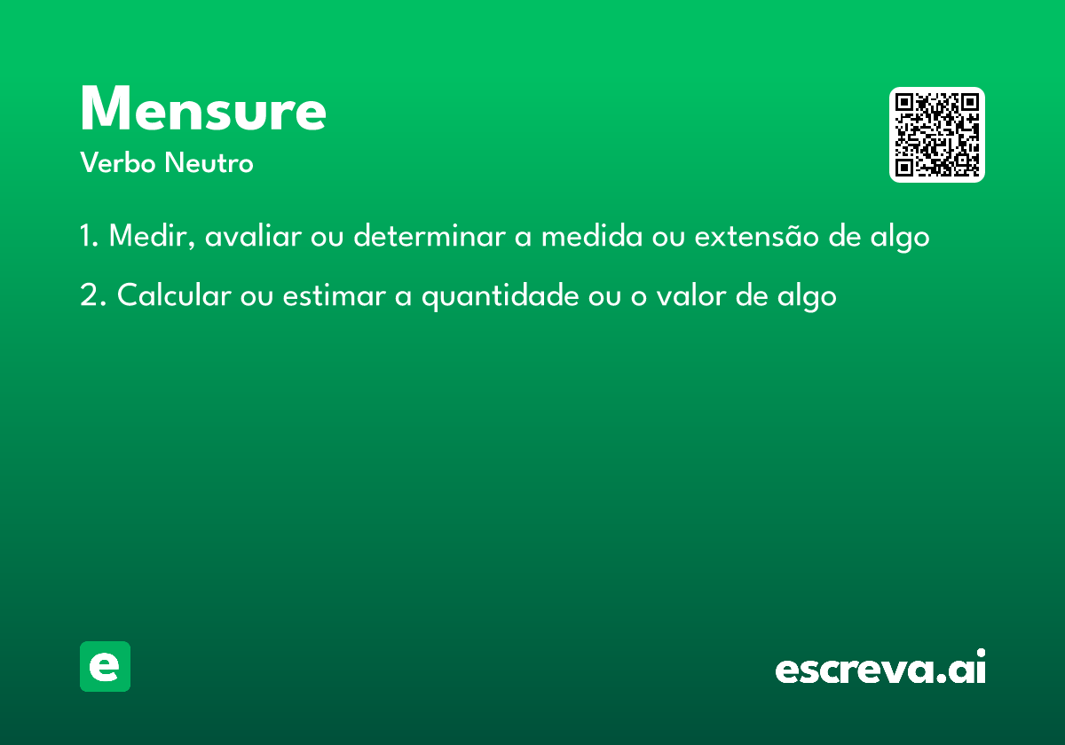 mensure
