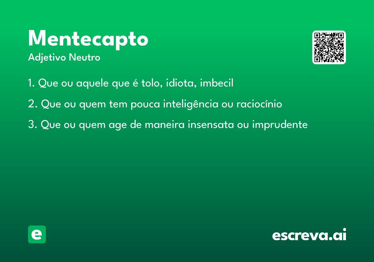mentecapto