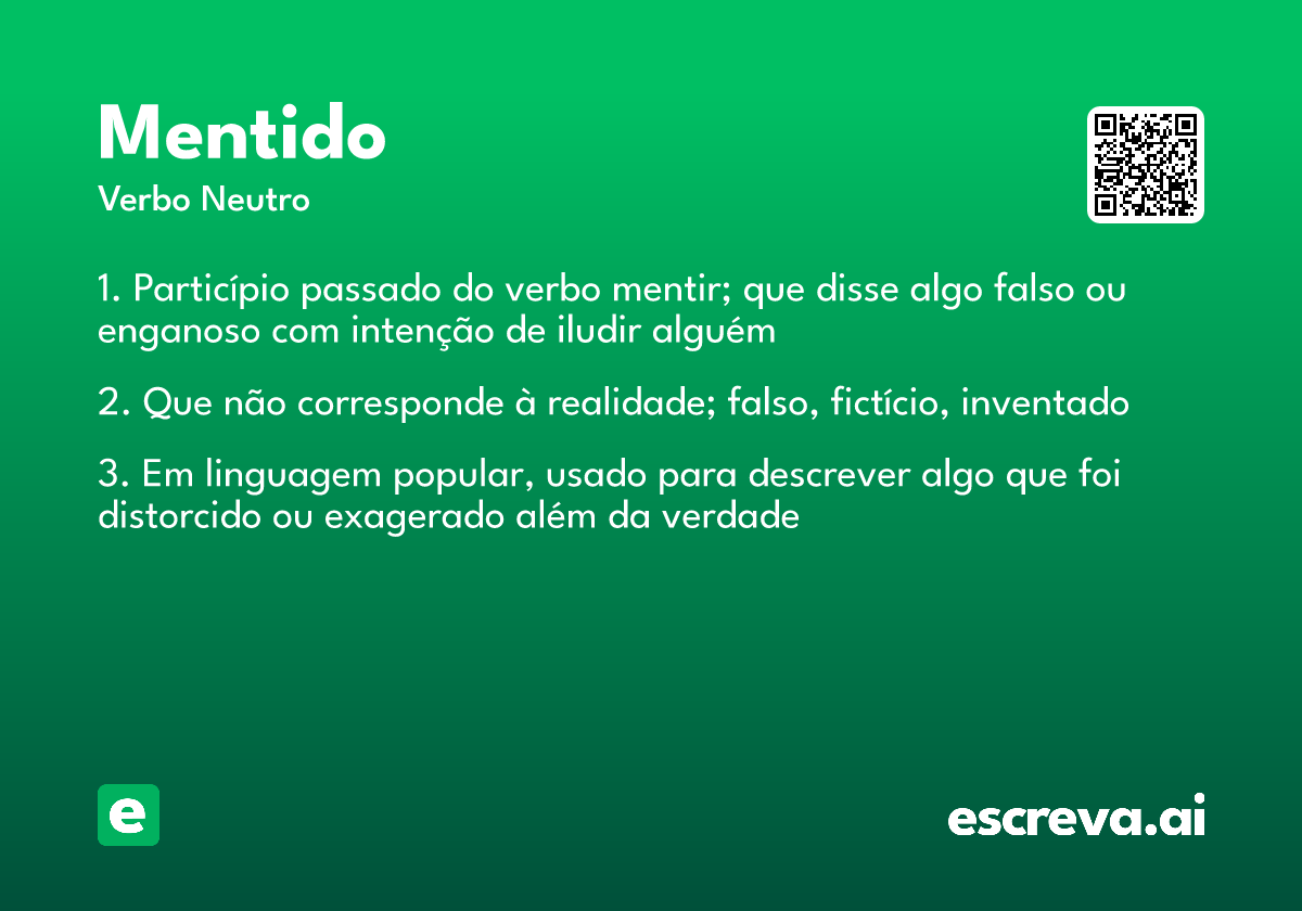 mentido