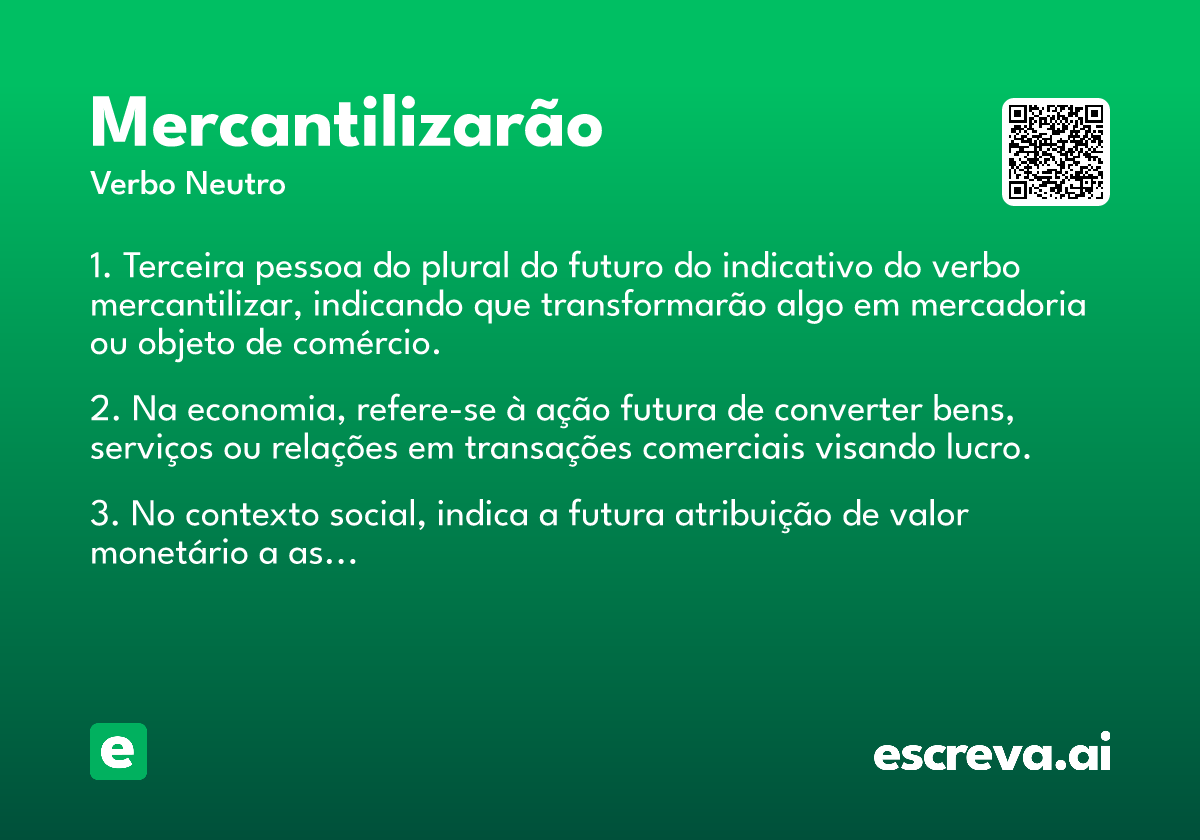 mercantilizarão