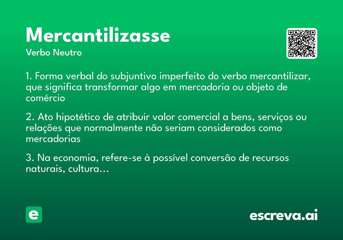 mercantilizasse