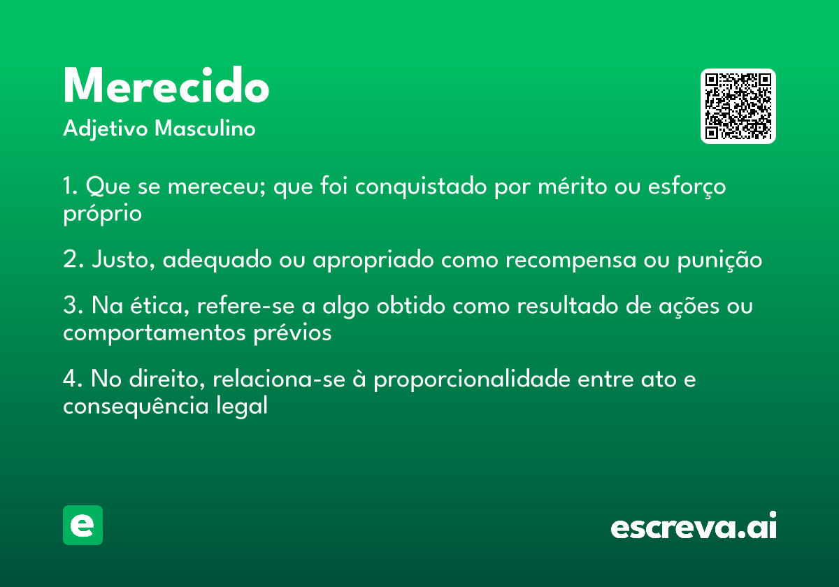 merecido