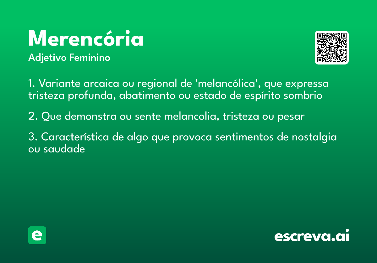 merencória