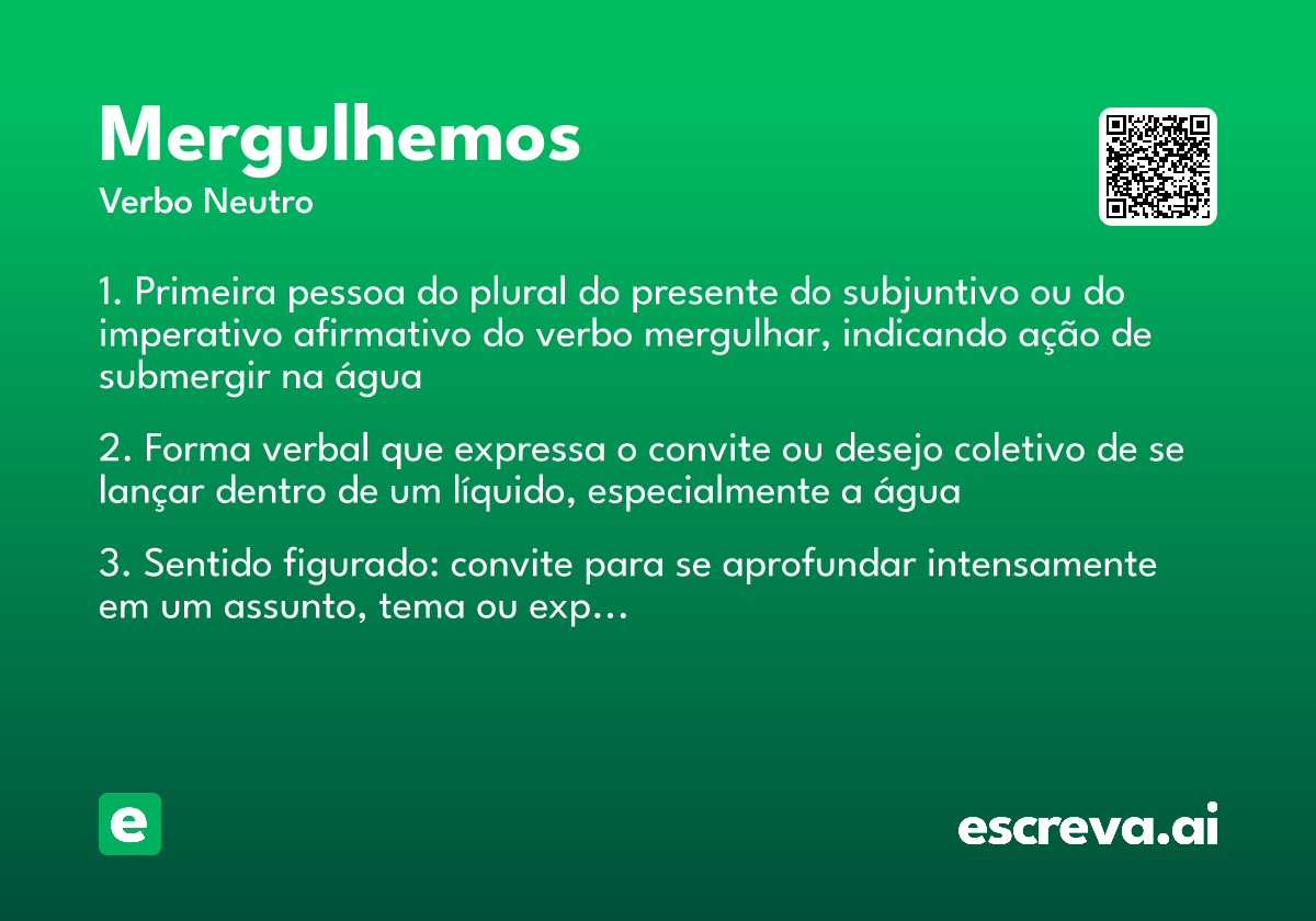 mergulhemos