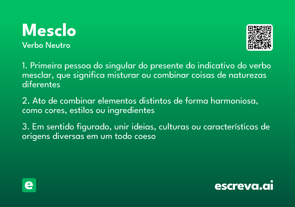 mesclo