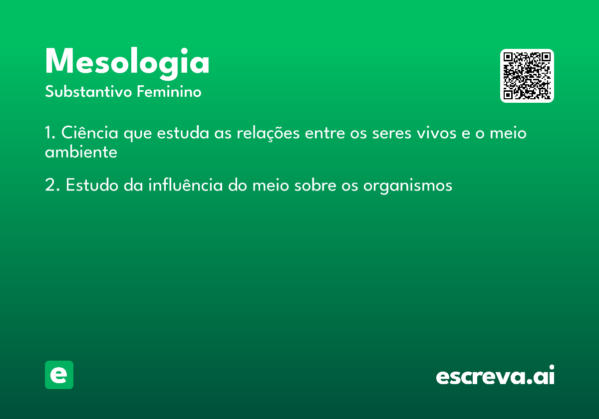 mesologia