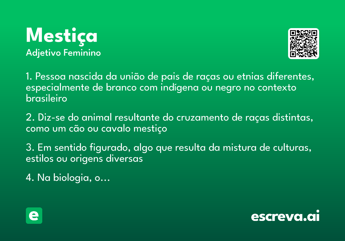 mestiça