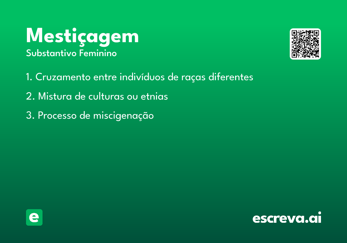 mestiçagem