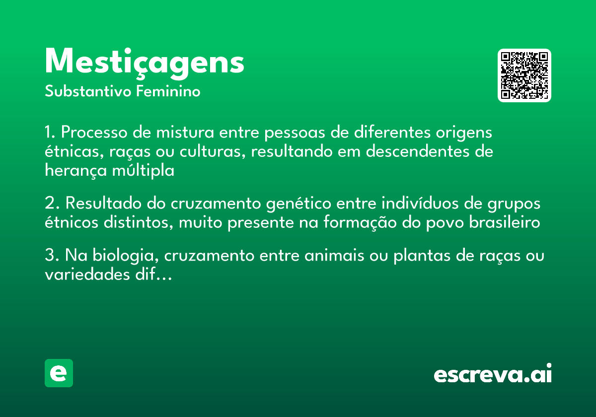 mestiçagens