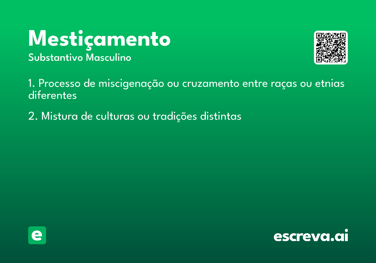 mestiçamento