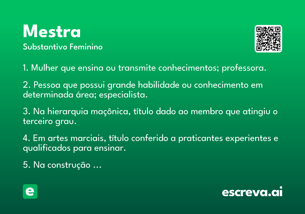 mestra