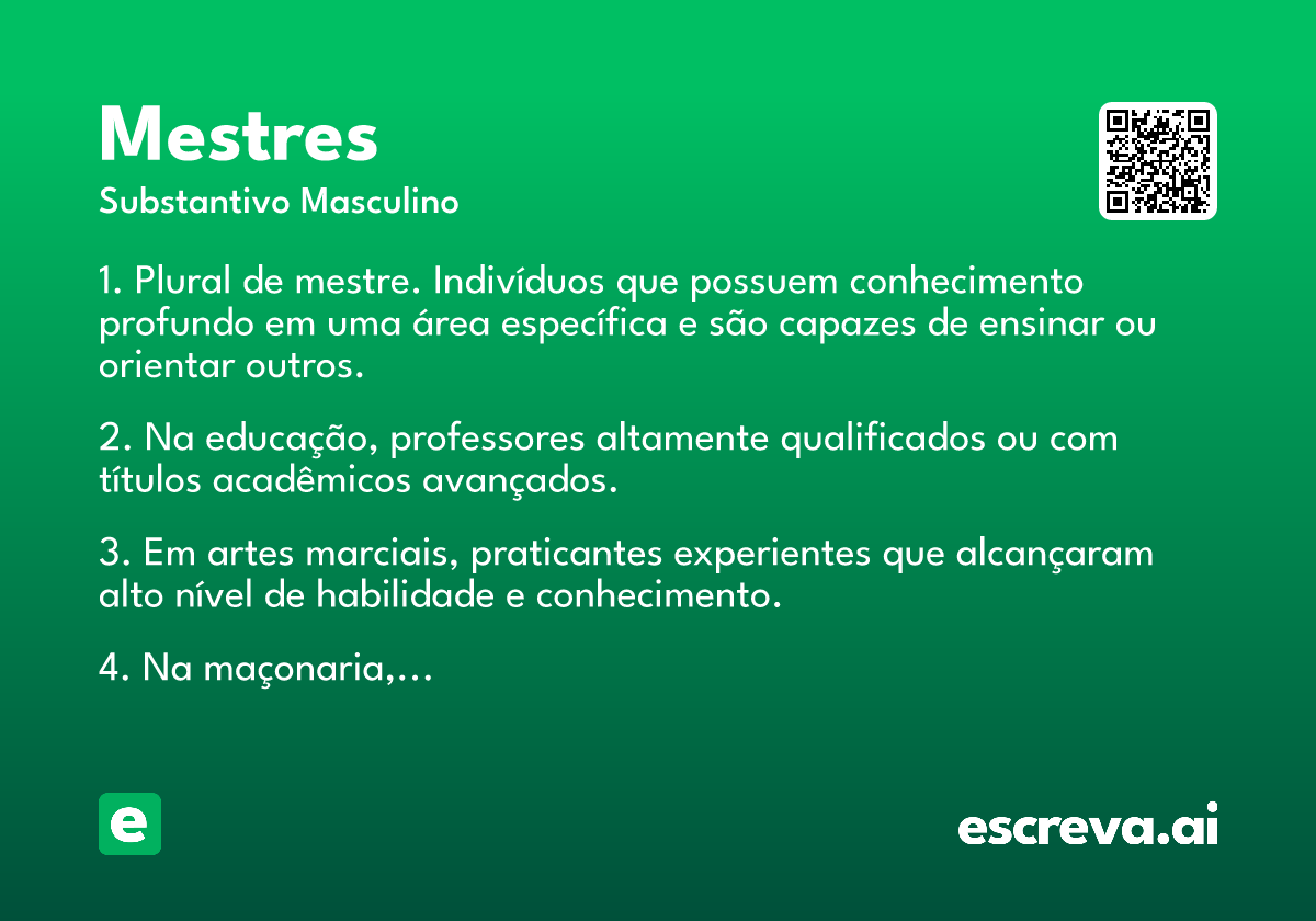 mestres