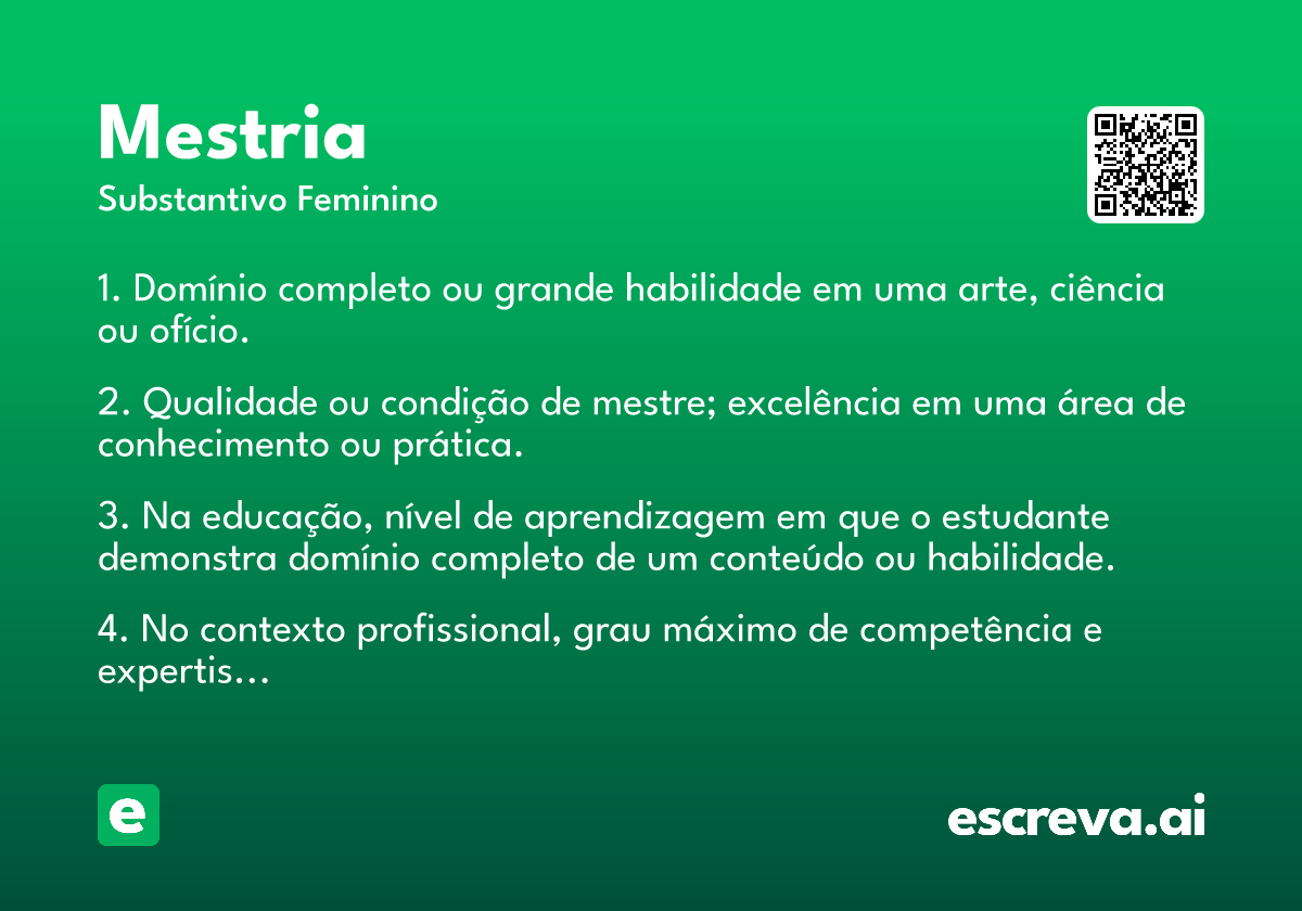 mestria