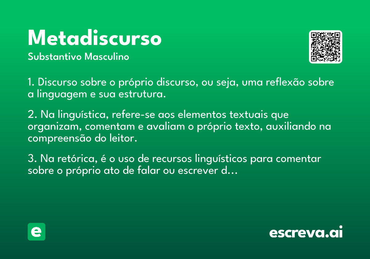 metadiscurso