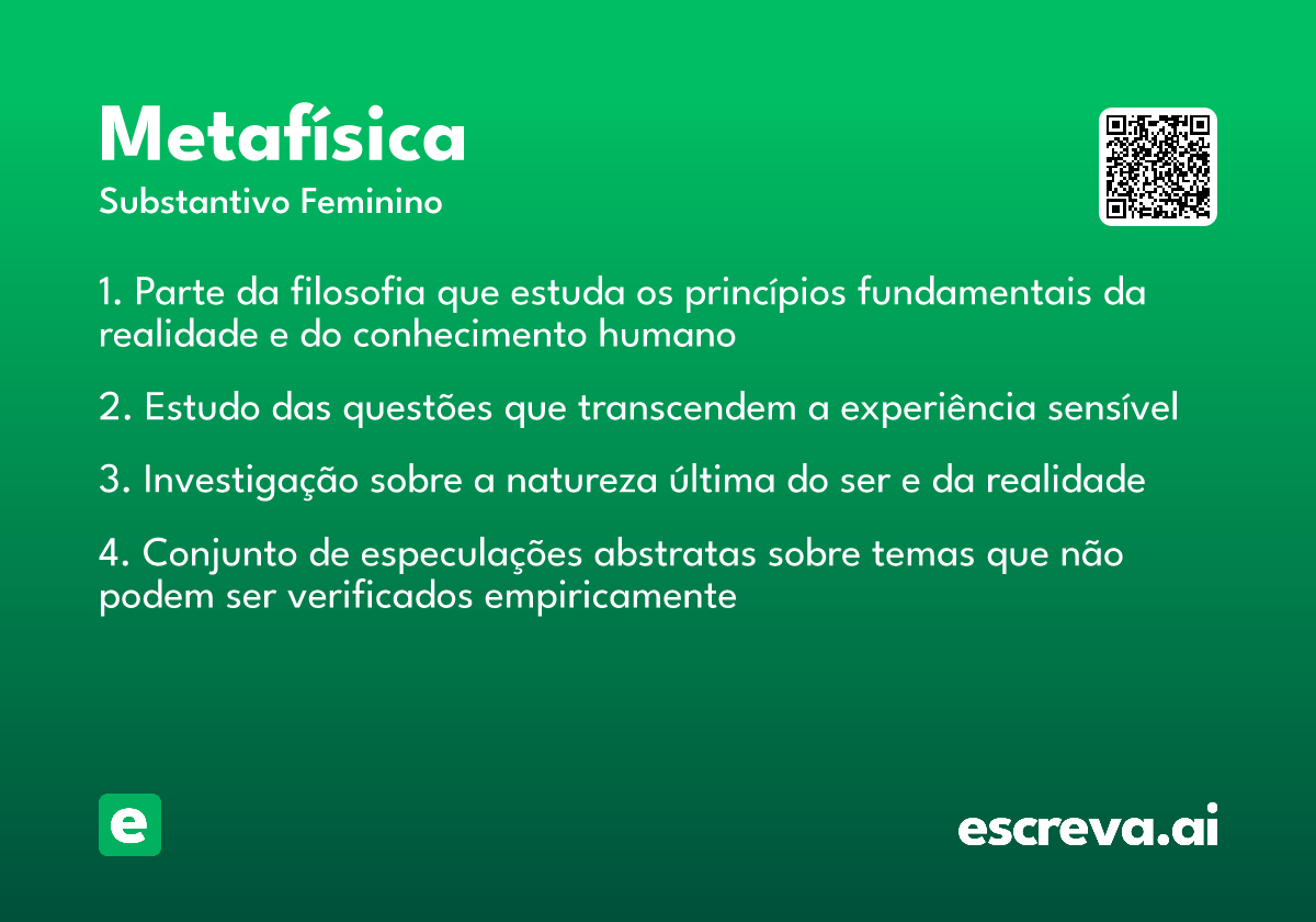 metafísica