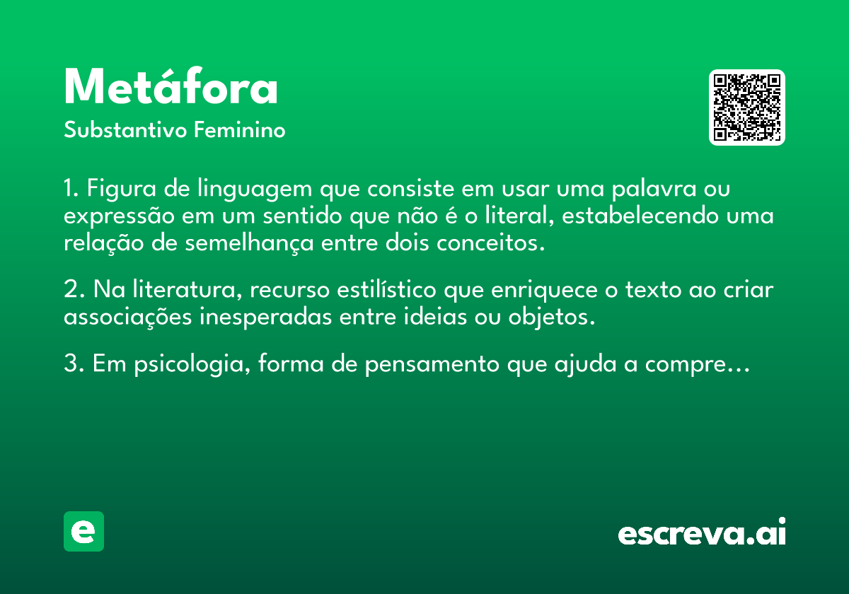 metáfora