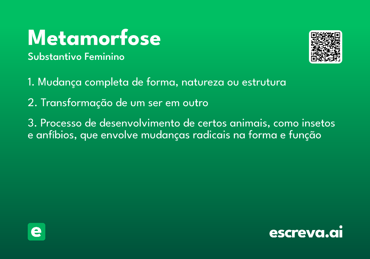 metamorfose