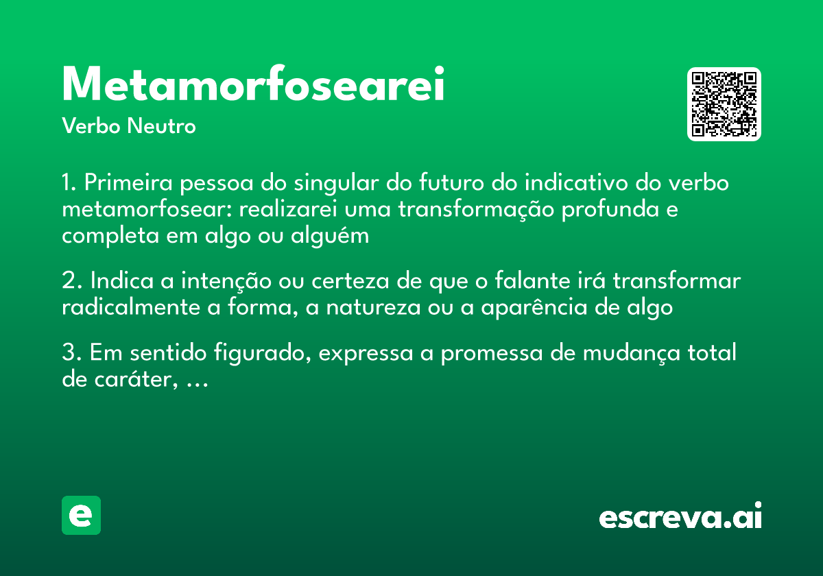 metamorfosearei